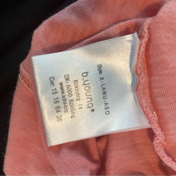 Y2K Scoop Back Ichi Coral Top - Picture 3 of 5